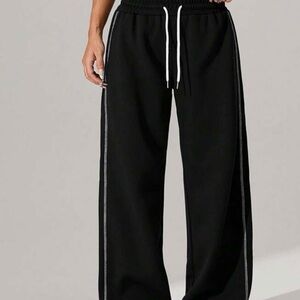 SHEIN Black Wide Leg Pants